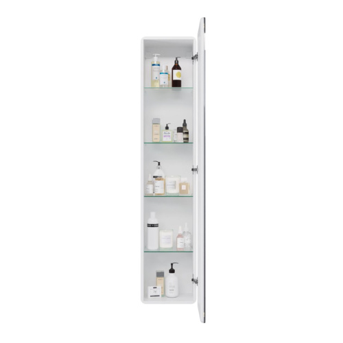 Зеркало-шкаф LeMark Element LM40PZE 40х28х160 напольный/подвесной цвет белый - фото 4