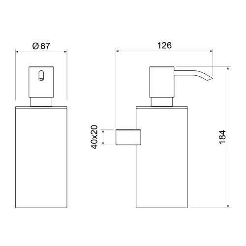 Дозатор Timo Luiro 18639/18 - фото 2