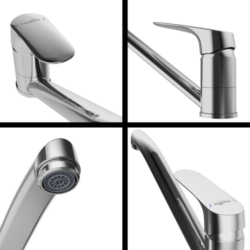 Смеситель для кухни Tokito TAKASE TOK-TAK-1012 на раковину хром - фото 3