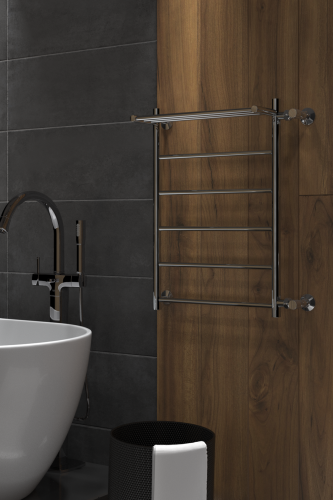 Полотенцесушитель Indigo Line LLSHSW80-50R-б/п-70 58х80 водяной хром - фото 2