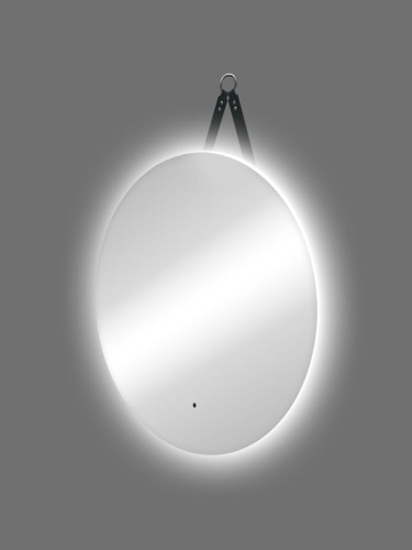 Зеркало в ванную Континент Best ЗЛП606 65х65 цвет черный - фото 2