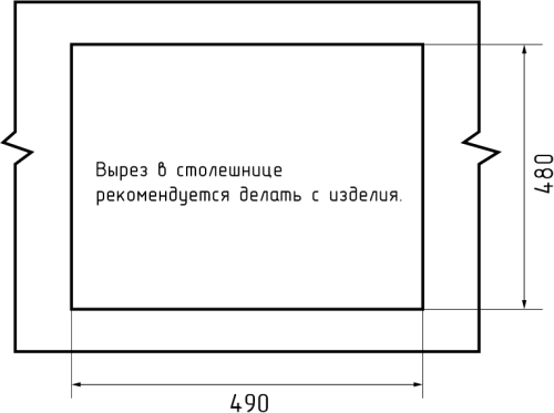 Кухонная мойка Granfest Level LV-510 серый 51х50 цвет серый поверхность матовая - фото 5