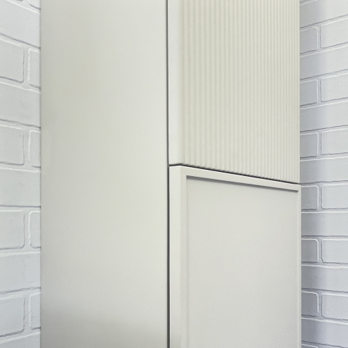 Шкаф-пенал Comforty Мадрид 00-00017855CF 40х30х160 подвесной цвет серый шелк - фото 5