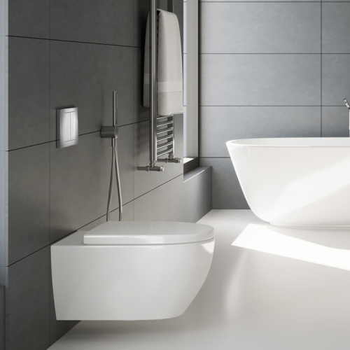 Клавиша смыва механическая KK POL M05 350/PWS/054-00-00 цвет нержавеющая сталь - фото 2