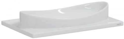 Раковина из искусственного камня СанТа Vega70 70х45 подвесная цвет белый - фото 2