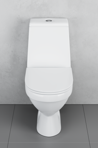 Унитаз напольный с бачком Damixa OriginEvo 2 788607SC белый с сиденьем микролифт смыв торнадо - фото 3