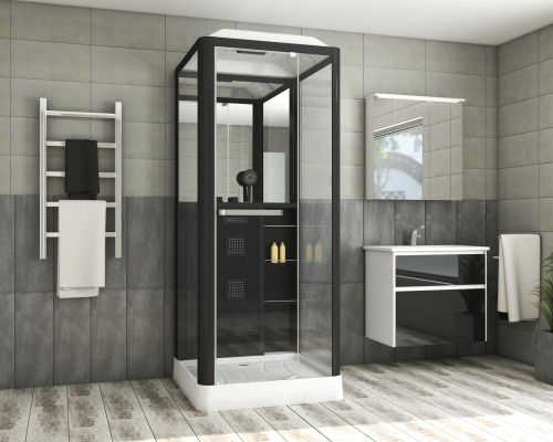 Душевая кабина Grossman GR221 90х90 квадратная с крышей ориентация универсальная - фото 2
