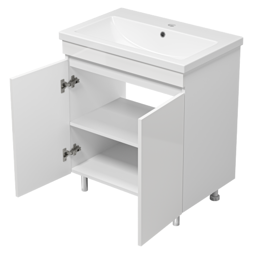 Тумба под раковину Misty Енисей Э-Ени01070-012 66х43х70 напольная - фото 4