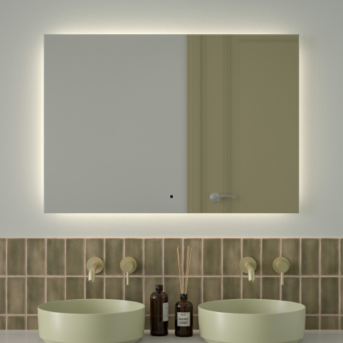 Зеркало в ванную Defesto GLOW DF 2509RH 100х70 - фото 3