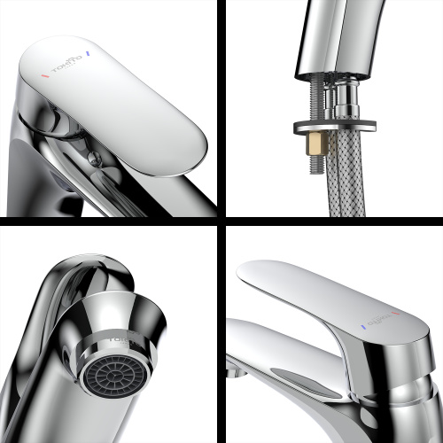 Смеситель Tokito TAKASE TOK-TAK-1011 на раковину хром - фото 4