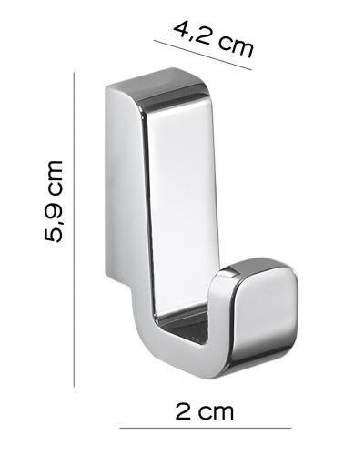 Крючок для ванны Gedy Samoa A827(13) - фото 2