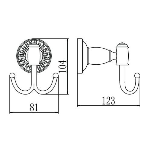 Крючок Savol S-006654H - фото 3