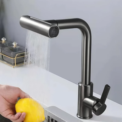 Смеситель для кухни BOCH MANN SOPHIA GR BM10433 на мойку серый - фото 2