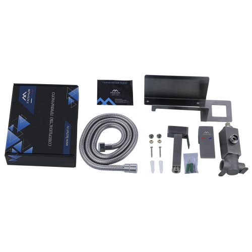 Гигиенический душ со смесителем Fashun A57704 сатин - фото 4