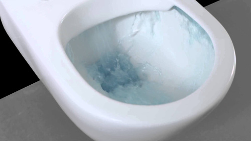 Чаша унитаза подвесная Olympia Milady MIL120201 цвет белый глянцевый без сиденья безободковая - фото 4