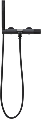 Смеситель для ванны с душем Allen Brau Liberty 5.33006-31 настенный черный - фото 5