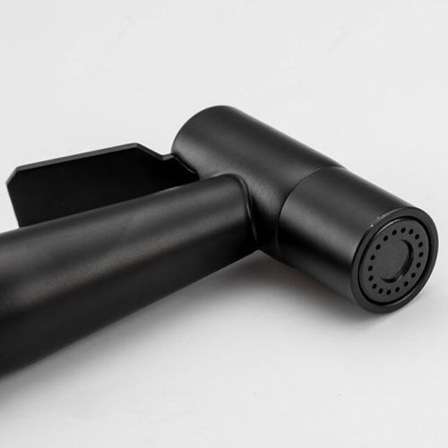 Гигиенический душ со смесителем Frap F7503-6 черный - фото 5