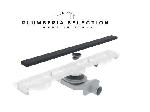 Душевой лоток Plumberia Selection PSM MODULAR PSM60NO напольный - фото 3