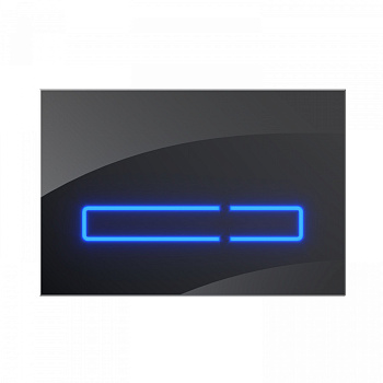 Клавиша смыва сенсорная Am.Pm Touch Pro I0450A38 цвет черный глянцевый