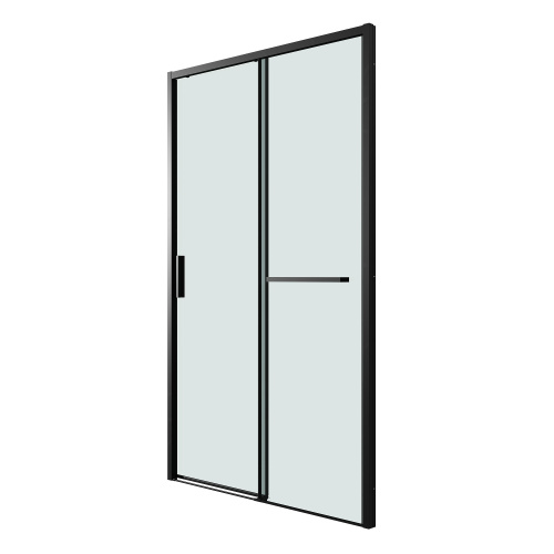 Душевая дверь Grossman Style 100.K33.05.130.21.00 130х195 стекло прозрачное профиль черный матовый - фото 2