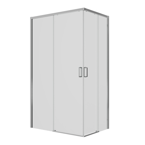 Душевой уголок Ambassador Queen 11011106L 120х80 стекло прозрачное профиль хром глянцевый без поддона