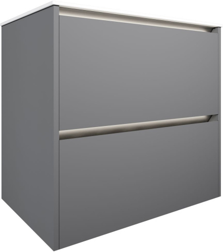 Тумба под раковину Allen Brau Activity 1.34011.PGM 70х46х65 подвесная цвет зеленый/платина