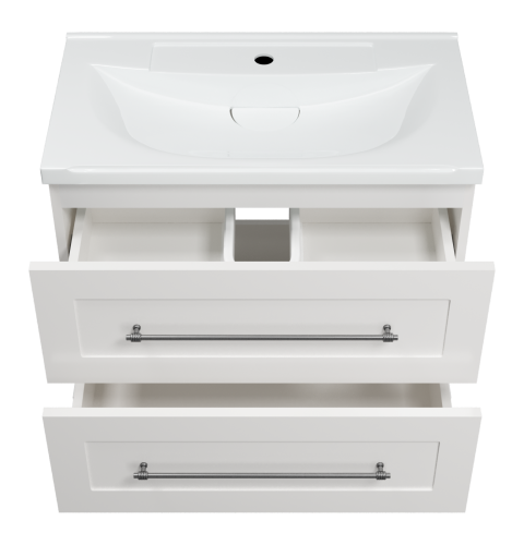 Тумба под раковину Misty Марта П-Мрт09070-011Пр 70х41х52 подвесная - фото 3