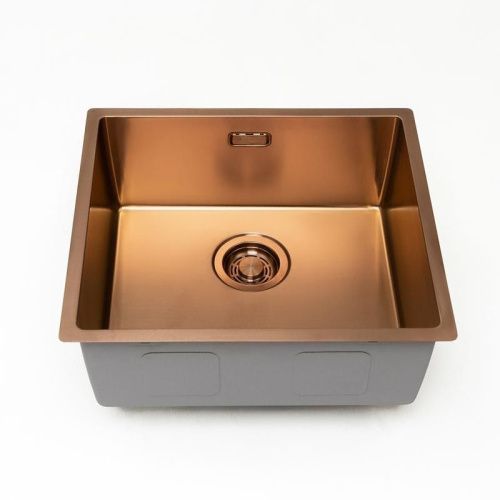 Кухонная мойка Grandex Aqua 5010862 49х44 цвет медь поверхность матовая - фото 2