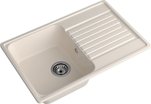 Кухонная мойка Granfest Quarz 78 белый 74х48 цвет белый поверхность матовая - фото 2