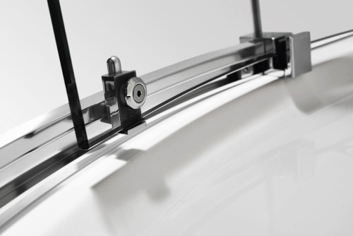 Душевой уголок Cezares STYLUS-M STYLUS-O-M-R-2-90-C-Cr 90х90 стекло прозрачное профиль хром глянцевый без поддона - фото 3