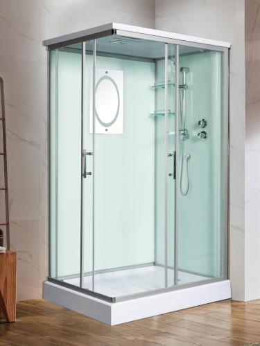 Душевая кабина WeltWasser WW500 LAINE 1202 (10000003271) 120х90 с крышей ориентация универсальная - фото 4