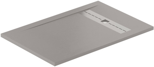 Душевой поддон Allen Brau Infinity 8.21003-PGM 120х90 искусственный камень серый без каркаса - фото 2