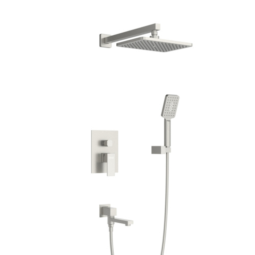 Душевая система Cezares SLIDER SLIDER-VDSET-IN встраиваемая цвет сатин - фото 2