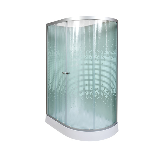 Душевая кабина AvaCan L902LNGM 120х80 асимметричная без крыши ориентация левая - фото 2