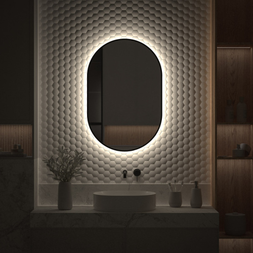 Зеркало в ванную Defesto AURA DF 2925 60х90 - фото 5