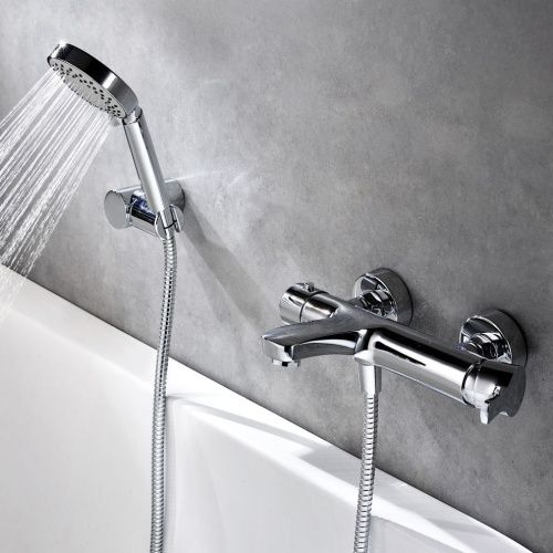 Смеситель для ванны Wasserkraft Berkel 4800 4801 настенный хром - фото 3