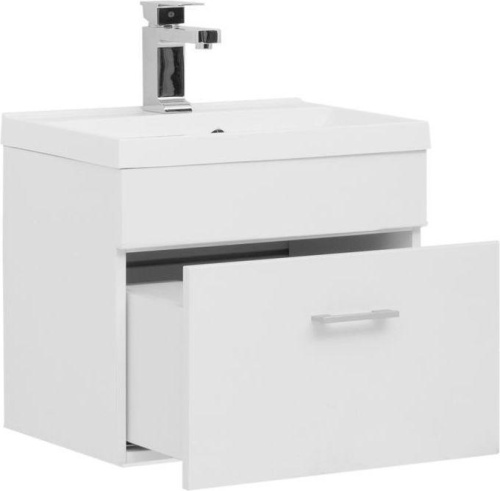 Тумба с раковиной Aquanet Нота 00287705 50х35х44 подвесная цвет белый - фото 2