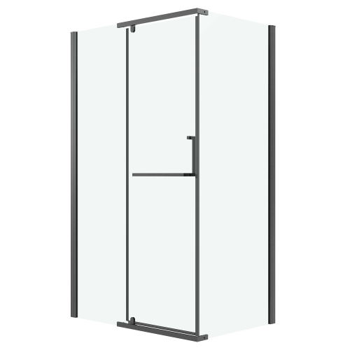 Душевой уголок Grossman Pragma 120.K33.03.1290.42.00 120х90 стекло прозрачное профиль графит матовый без поддона