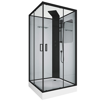Душевая кабина Grossman Elegans GR250Q 100х100 квадратная без крыши ориентация универсальная