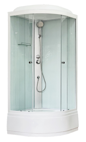 Душевая кабина Royal Bath CK RB90CK5-WT 90х90 четверть круга с крышей ориентация универсальная