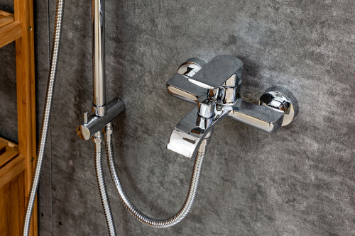 Душевая стойка Agger Happy A0493500 настенная цвет хром - фото 3