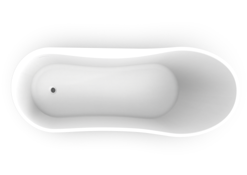 Ванна из искусственного камня Timo KIRSTI KIRSTI1785R 179х76 отдельностоящая овальная - фото 2