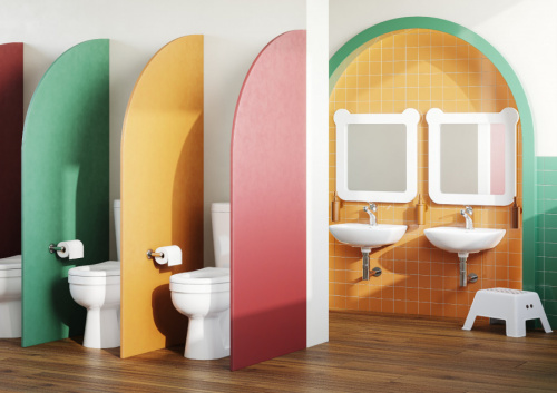 Зеркало в ванную Aquaton Каспер 1A283402CRE20 51х51 цвет белый - фото 5