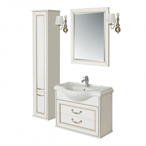 Шкаф-пенал Roca America Evolution W ZRU9302955 36х30х177 подвесной цвет дуб светлый - фото 4