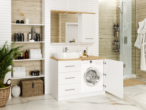 Зеркало-шкаф Misty Респект Э-Рес02120-1П 118х15х80 подвесной - фото 5