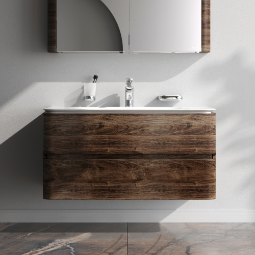 Тумба под раковину Am.Pm Sensation M30FHX1002NF 100х49х52 подвесная цвет орех