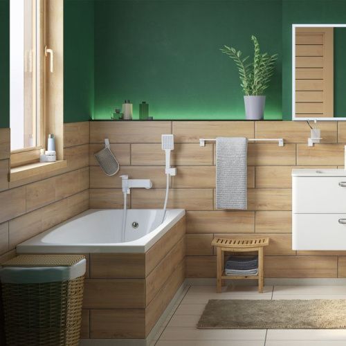 Смеситель для ванны и душа IDDIS Slide SLIWT00i02WA настенный белый матовый - фото 5