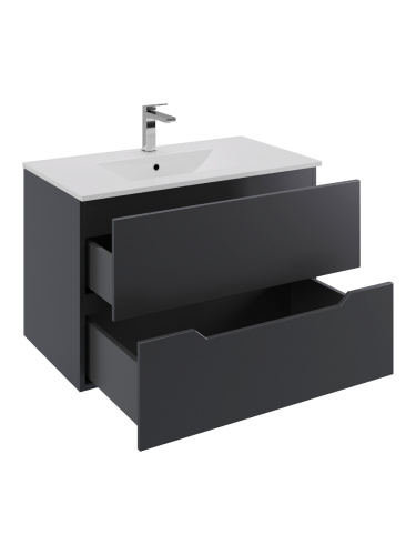 Тумба с раковиной Orange Line Li-70Tub+Ra 72х47х54 - фото 3