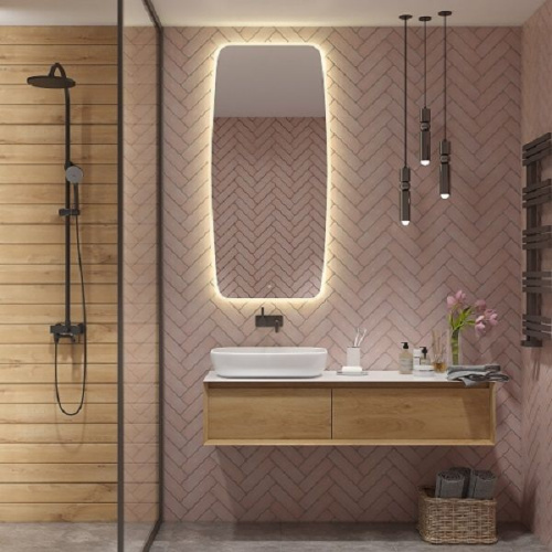 Зеркало в ванную Art&Max FORLI AM-For-700-1500-DS-F 70х150