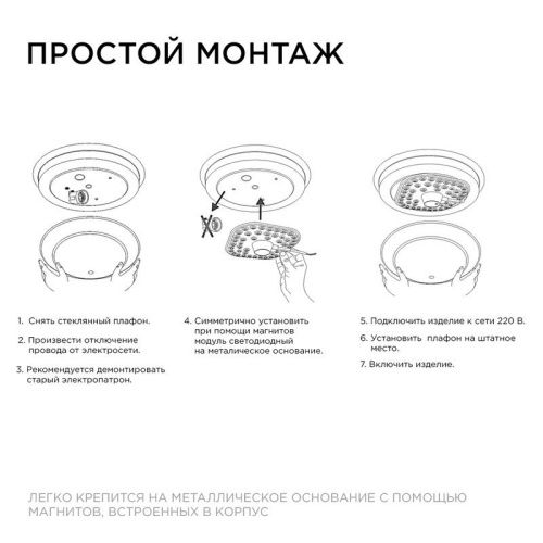 Светодиодный модуль со встроенным драйвером Apeyron 20121 - фото 2